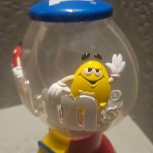 M and M World Plastic Candy Dispenser 9"